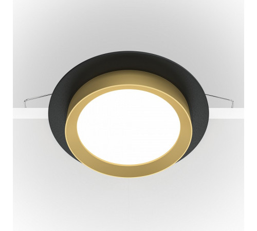 Встраиваемый светильник Maytoni Technical Hoop DL086-GX53-RD-BG Встраиваемый светильник Maytoni Technical Hoop DL086-GX53-RD-BG