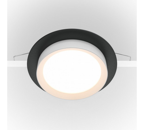 Встраиваемый светильник Maytoni Technical Hoop DL086-GX53-RD-BW