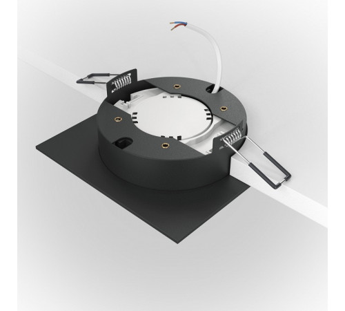 Встраиваемый светильник Maytoni Technical Hoop DL086-GX53-SQ-BW