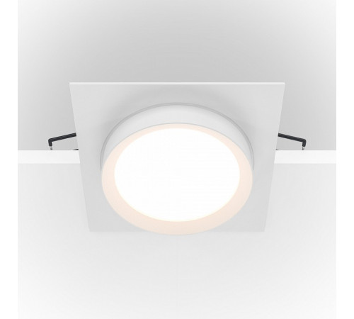 Встраиваемый светильник Maytoni Technical Hoop DL086-GX53-SQ-W Встраиваемый светильник Maytoni Technical Hoop DL086-GX53-SQ-W