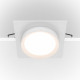 Встраиваемый светильник Maytoni Technical Hoop DL086-GX53-SQ-W