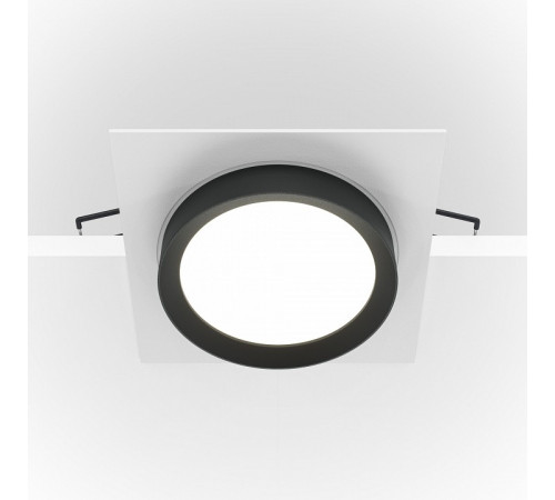 Встраиваемый светильник Maytoni Technical Hoop DL086-GX53-SQ-WB