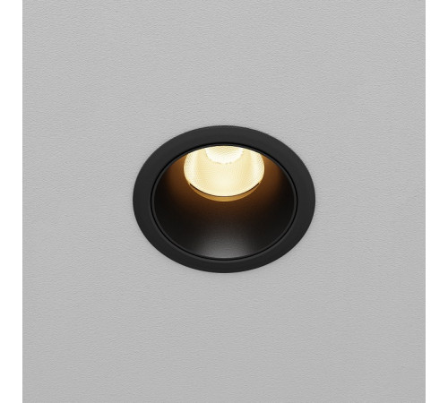 Встраиваемый светильник Maytoni Dip DL115-10W-2.7K-B