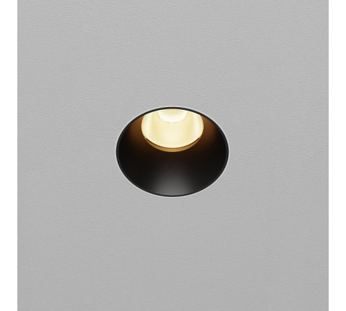 Встраиваемый светильник Maytoni Dip DL119-10W-2.7K-TRS-B
