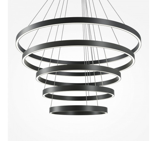 Подвесная люстра Maytoni Rim MOD058PL-L200BK