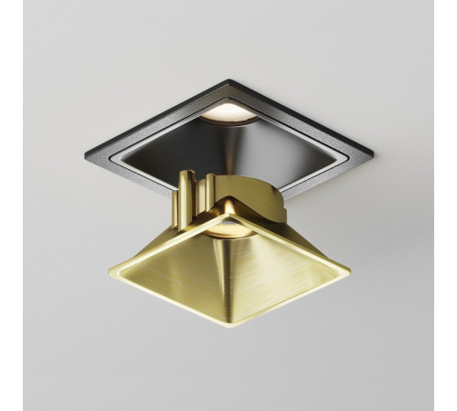 Рамка-отражатель Maytoni Downlight Ring8-10W-SQ-BS Рамка-отражатель Maytoni Downlight Ring8-10W-SQ-BS