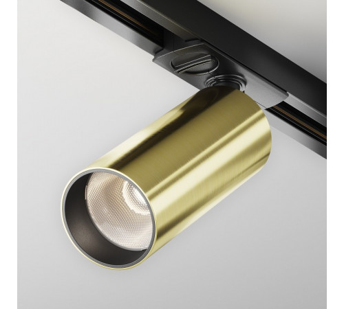 Трековый однофазный светильник Maytoni Focus Led TR021-1-12W4K-W-BBS
