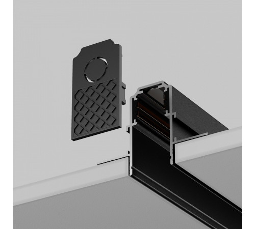 Комплект заглушек к шинопроводу Maytoni Technical Magnetic track system Exility Accessories for tracks Exility TRA034EC-SCH-42B