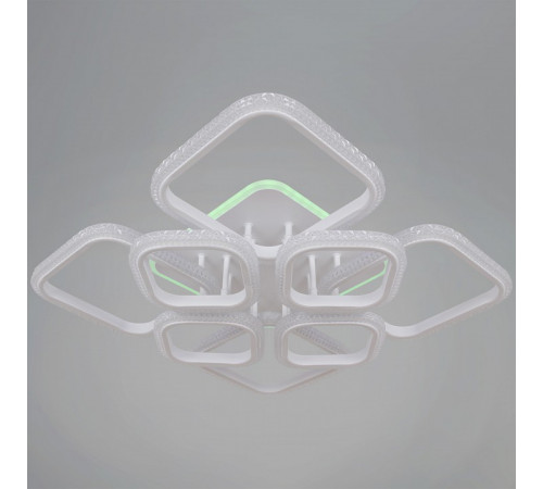 Потолочная люстра Reluce 06335-0.3-4+4A WH (RGB)
