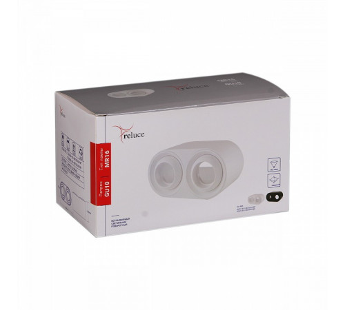 Накладной светильник Reluce 16123-9.5-002 GU10 BK