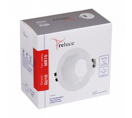 Точечный светильник Reluce 16128-9.0-001 GU10 WT