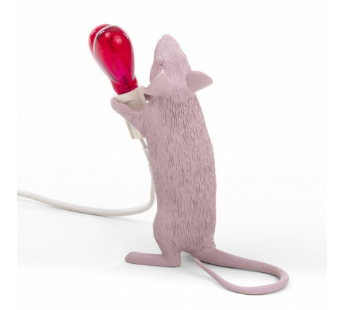 Настольная лампа Seletti Mouse Lamp 15220SV Настольная лампа Seletti Mouse Lamp 15220SV