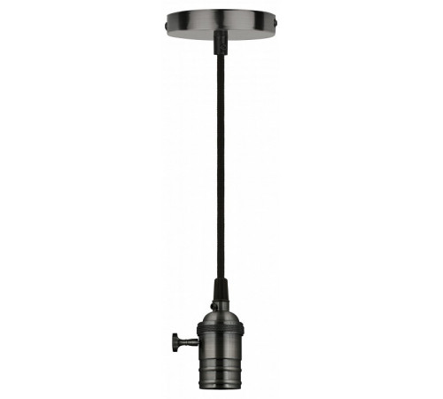 Подвесной светильник (UL-00004501) Uniel DLC-V-S24K/E27 TS/1M/BL Pearl Black Подвесной светильник (UL-00004501) Uniel DLC-V-S24K/E27 TS/1M/BL Pearl Black
