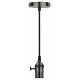Подвесной светильник (UL-00004501) Uniel DLC-V-S24K/E27 TS/1M/BL Pearl Black