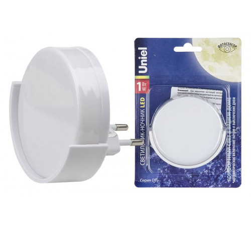 Светильник-ночник Uniel DTL-316 Круг/White/Sensor UL-00007053 Светильник-ночник Uniel DTL-316 Круг/White/Sensor UL-00007053