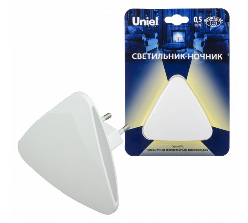 Светильник-ночник Uniel DTL-320 Треугольник/White/Sensor UL-00007223