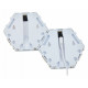 Потолочный светодиодный светильник Uniel ULM-H77-3,5W/4000K White SET4 UL-00008635