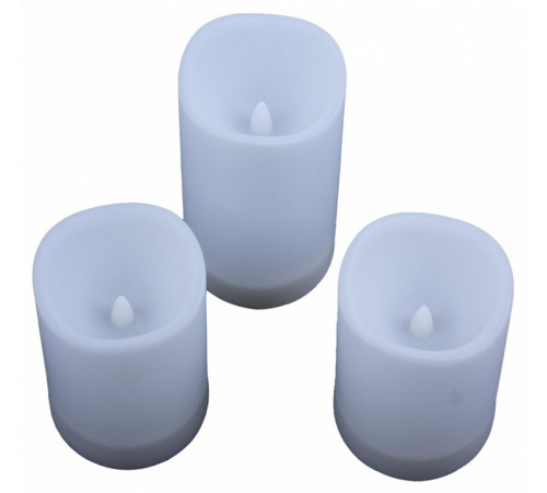 Садовый светильник на солнечной батарее Uniel USL-S-816/PT150 CANDLE SET3 UL-00009381