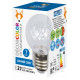 Лампа светодиодная Volpe Decor color LED-D45-1W/BLUE/E27/CL/С PINEAPPLE UL-00010066