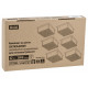 Встраиваемый светильник Uniel ULP-0808 42W/4000К IP40 GRILYATO BLACK KIT06 UL-00011061