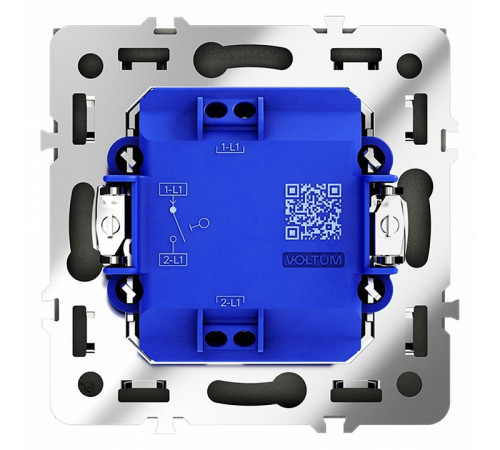 Выключатель одноклавишный Voltum S70 VLS010108 Выключатель одноклавишный Voltum S70 VLS010108