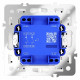 Выключатель двухклавишный Voltum S70 VLS020102