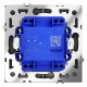 Выключатель двухклавишный с подсветкой Voltum S70 VLS020206