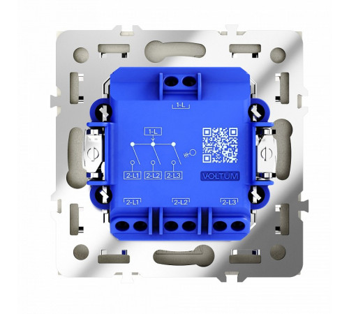 Выключатель трехклавишный Voltum S70 VLS030104 Выключатель трехклавишный Voltum S70 VLS030104