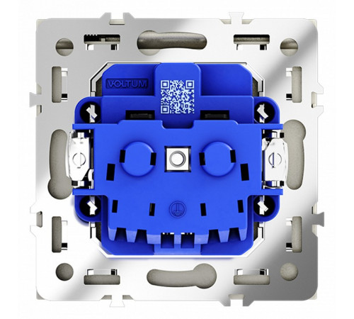 Розетка с защитными шторками и крышкой Voltum S70 VLS040305 Розетка с защитными шторками и крышкой Voltum S70 VLS040305