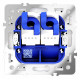 Розетка компьютерная двойная Voltum S70 VLS060203