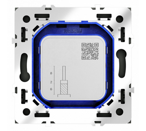 Розетка телевизионная Voltum S70 VLS060408 Розетка телевизионная Voltum S70 VLS060408