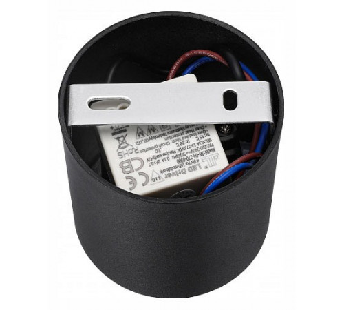Накладной светильник iLedex Metrica 108-7W-D80-3000K-24DG-BK