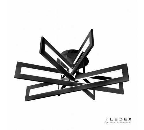 Потолочный светодиодный светильник iLedex Stalker 9082-R800-X 128W BK