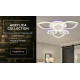 Потолочная светодиодная люстра Ambrella Light Acrylica Ice FA282