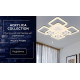 Потолочная светодиодная люстра Ambrella Light Acrylica Ice FA289