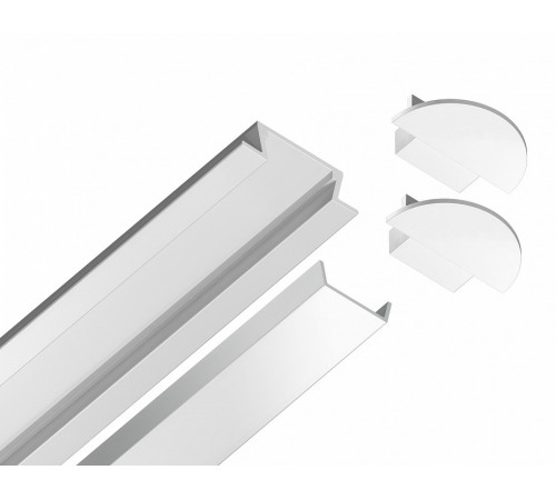 Алюминиевый встраиваемый профиль Ambrella Light Alum Profile GP1001WH Алюминиевый встраиваемый профиль Ambrella Light Alum Profile GP1001WH