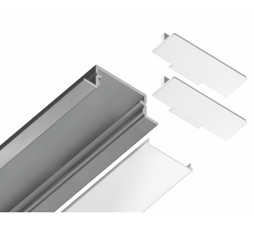 Алюминиевый встраиваемый профиль Ambrella Light Alum Profile GP1200AL Алюминиевый встраиваемый профиль Ambrella Light Alum Profile GP1200AL