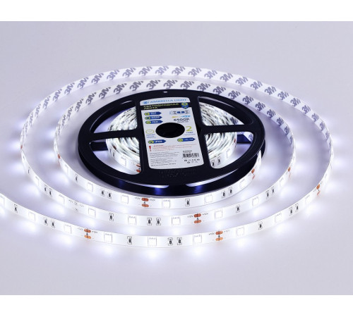 Светодиодная лента Ambrella Light LED Strip 12В 5050 7,2Вт/м 6500K 5м IP65 GS1903 Светодиодная лента Ambrella Light LED Strip 12В 5050 7,2Вт/м 6500K 5м IP65 GS1903