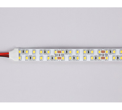 Светодиодная лента двухрядная Ambrella Light LED Strip 24В 2835 24Вт/м 3000K 5м IP20 GS3701