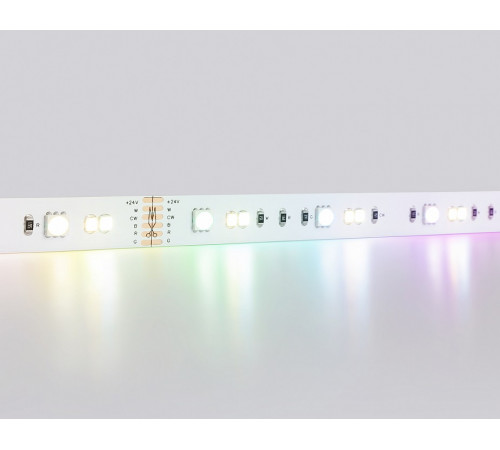 Светодиодная лента Ambrella Light LED Strip 24В 5050+2835 13Вт/м RGB+3000-6500K 5м IP20 GS4501 Светодиодная лента Ambrella Light LED Strip 24В 5050+2835 13Вт/м RGB+3000-6500K 5м IP20 GS4501