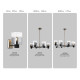 Люстра на штанге Ambrella Light High Light Modern LH57041