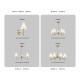 Люстра на штанге Ambrella Light High Light Modern LH57131
