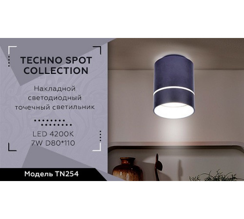 Потолочный светодиодный светильник Ambrella Light Techno Spot TN254 Потолочный светодиодный светильник Ambrella Light Techno Spot TN254