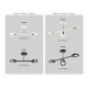 Люстра на штанге Ambrella Light Loft TR8222