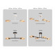 Люстра на штанге Ambrella Light Traditional TR8243