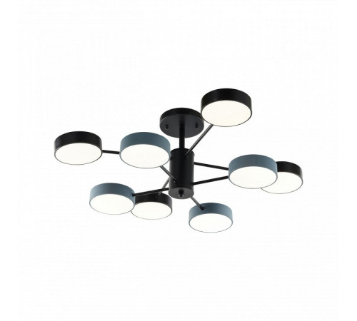 Люстра на штанге Arte Milano Ferrara 250906/8B Bk/Gr Люстра на штанге Arte Milano Ferrara 250906/8B Bk/Gr