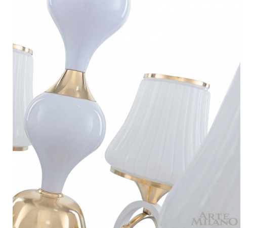 Подвесная люстра Arte Milano Florentia-2387 302387/6 Wh/Gd