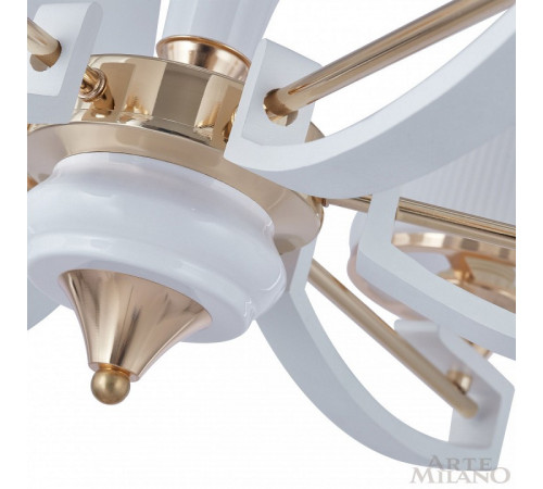 Подвесная люстра Arte Milano Florentia-2457 302457/6 Wh/Gd