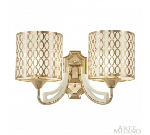 Бра Arte Milano Florentia-3387 303387/2W Wh/Gd Бра Arte Milano Florentia-3387 303387/2W Wh/Gd
