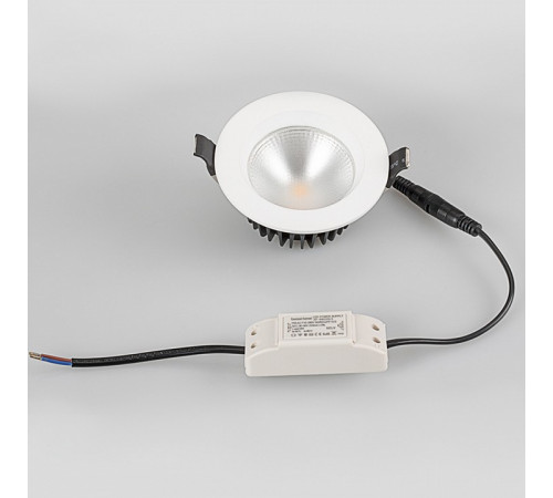 Встраиваемый светодиодный светильник Arlight LTD-105WH-Frost-9W Warm White 021067 Встраиваемый светодиодный светильник Arlight LTD-105WH-Frost-9W Warm White 021067